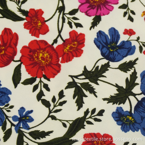 Polyester Spandex DTY Two Side Brushed Jersey Fabric